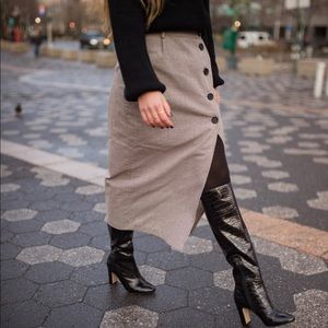 Pretty Little Thing Brown long skirt